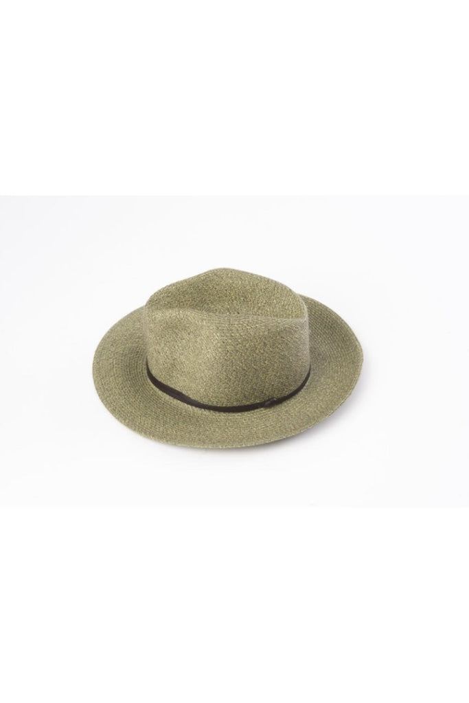 Travaux En Cours - Borsalino Hat Leather Strap Army