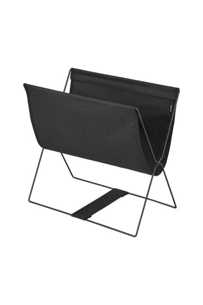 King Jim - New Basic Foldable Magazine Rack - Black