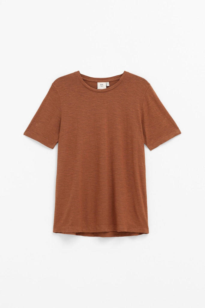 Elk The Label - Jaana Tshirt Bronze Brown