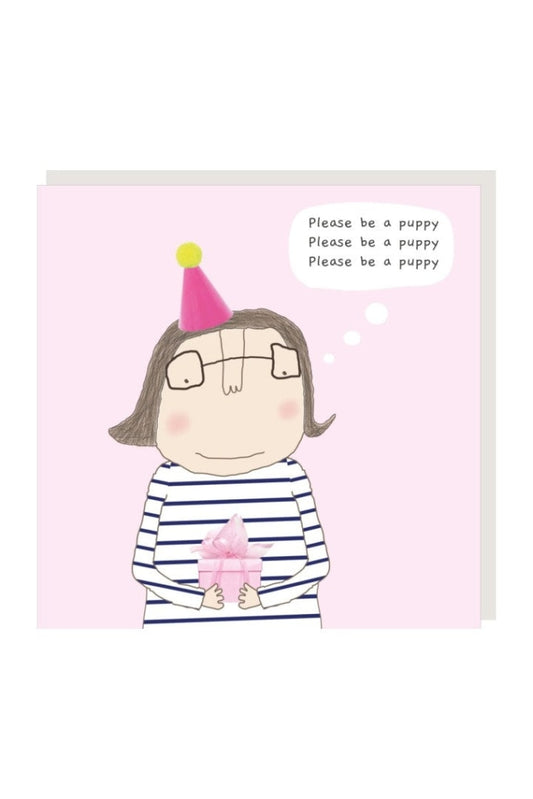 Rosie Made A Thing - Greeting Card - Puppy