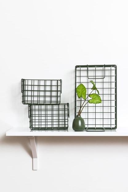 MUSTARD MADE - SET OF 3 BASKETS IN OLIVE - Tempted Kensington