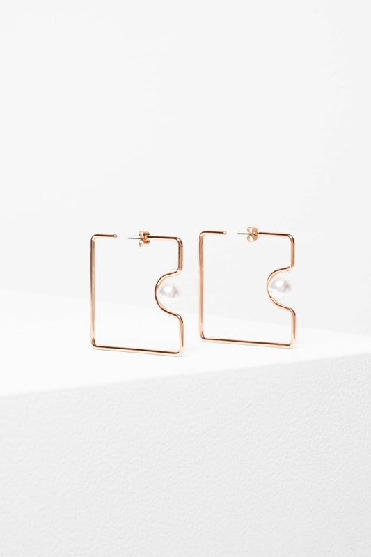 Elk The Label - Osta Earrings Rose Gold Apparel & Accessories > Jewelry