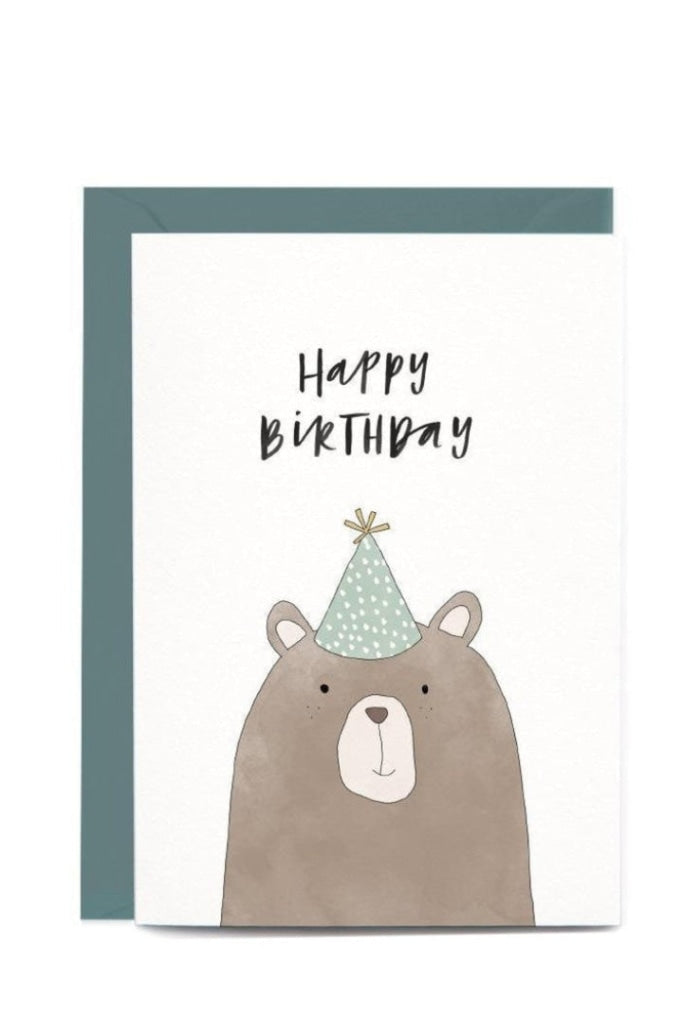 IN THE DAYLIGHT - HAPPY BIRTHDAY BEAR - GREETING CARD