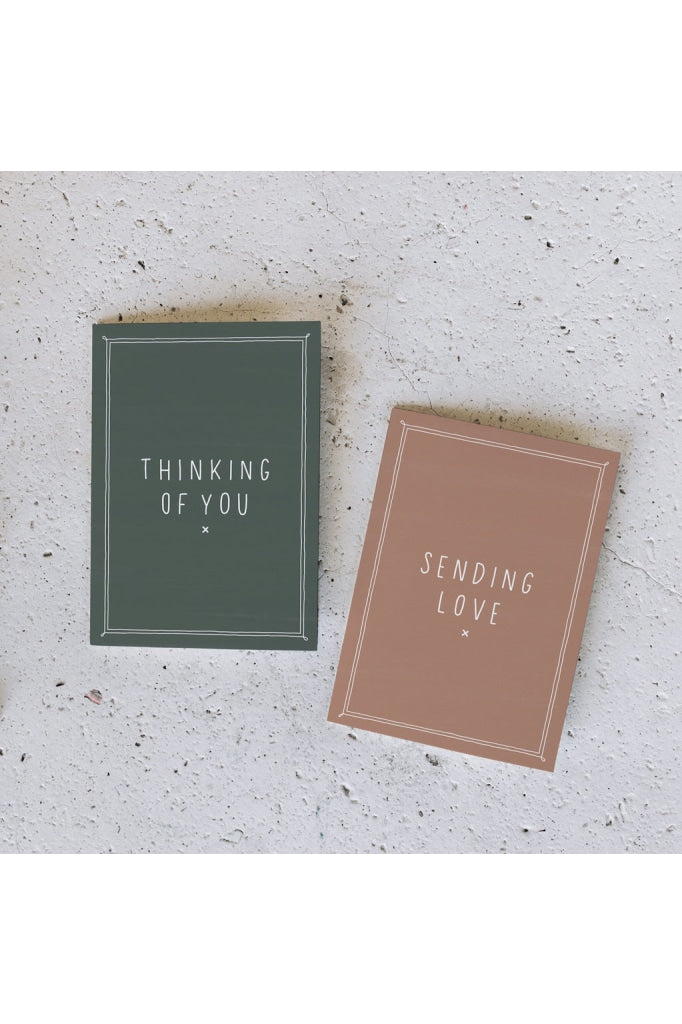 In The Daylight - Greeting Card Thinking Of You Blush