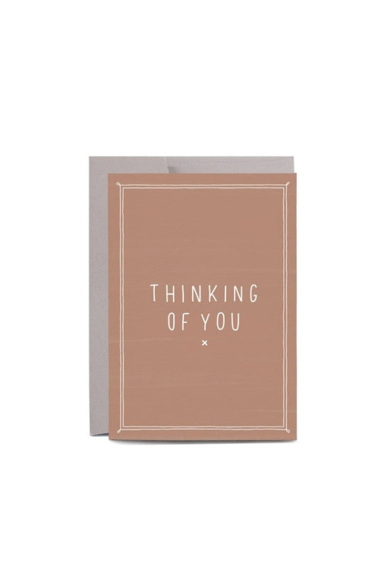 In The Daylight - Greeting Card Thinking Of You Blush