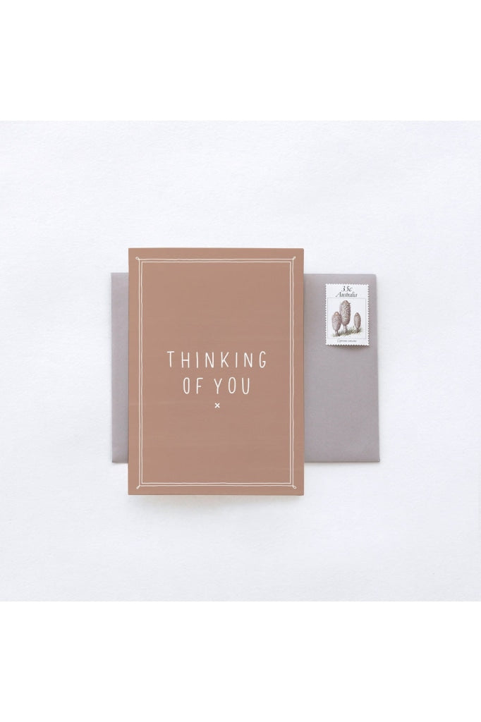 In The Daylight - Greeting Card Thinking Of You Blush