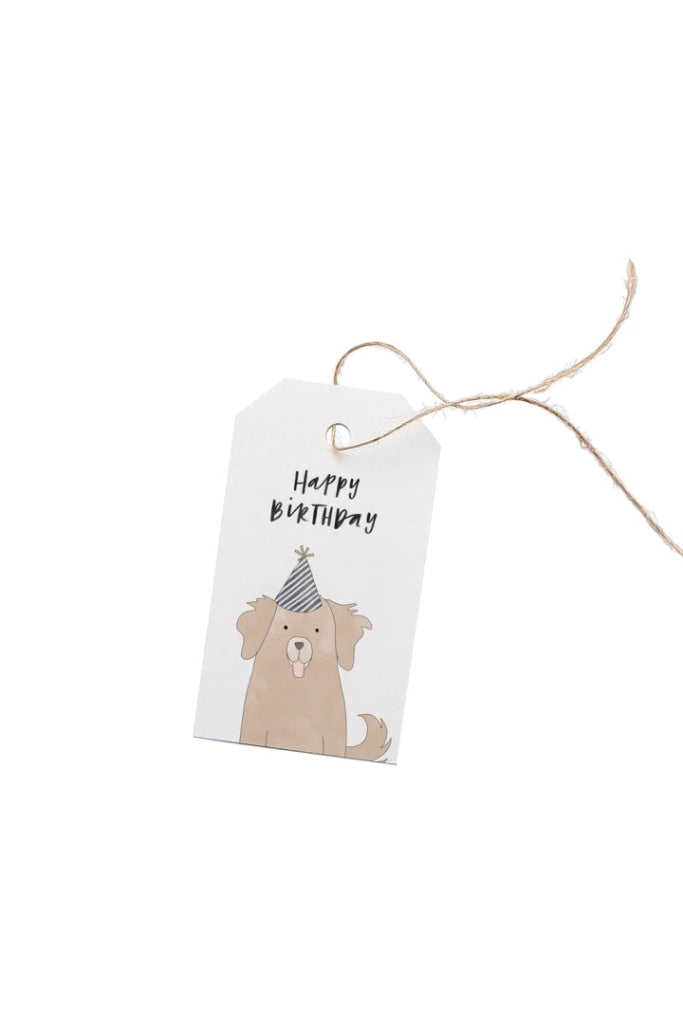 IN THE DAYLIGHT - BIRTHDAY DOG - GIFT TAG