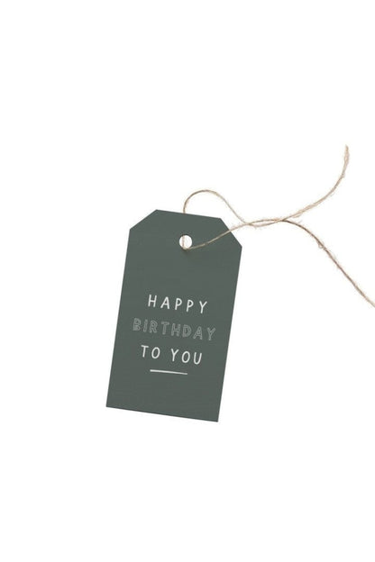 IN THE DAYLIGHT - HAPPY BIRTHDAY EUCALYPTUS - GIFT TAG