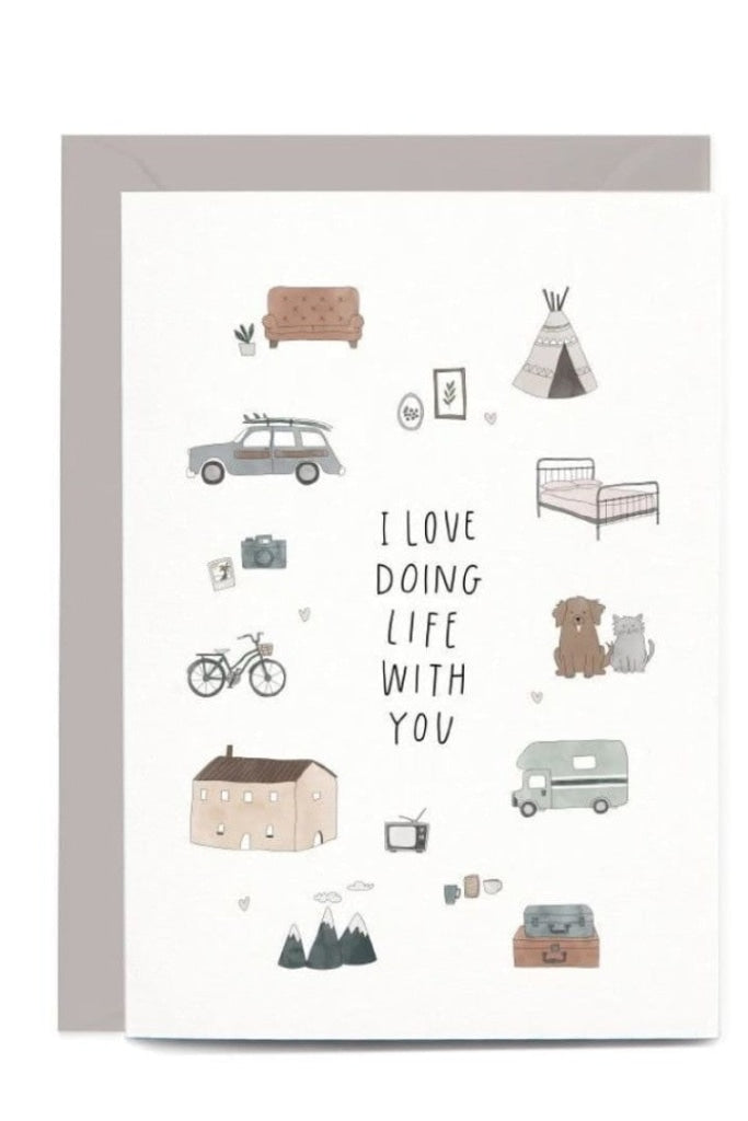 IN THE DAYLIGHT - LIFE WITH YOU - GREETING CARD
