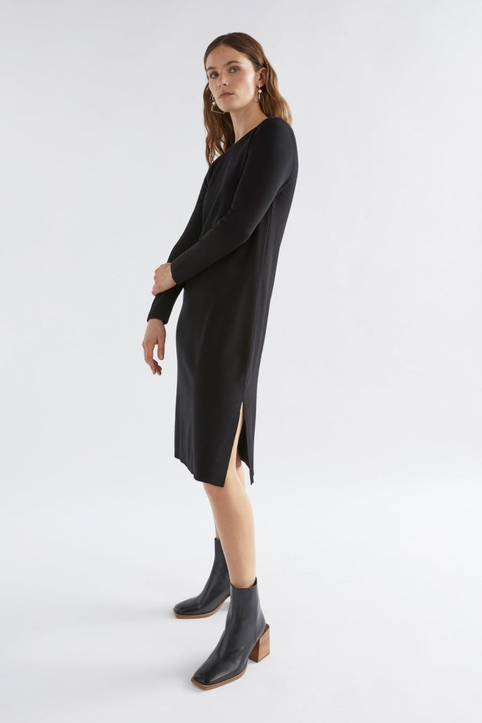 Elk The Label - Svinge Dress Black Apparel & Accessories > Clothing Dresses