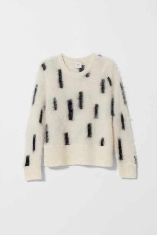 ELK THE LABEL - FLIKRIN SWEATER - CREAM