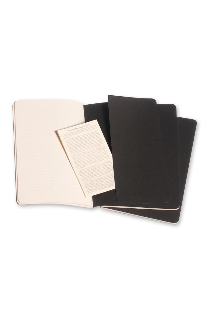 Moleskine - Cahier Notebook Set Of 3 Large