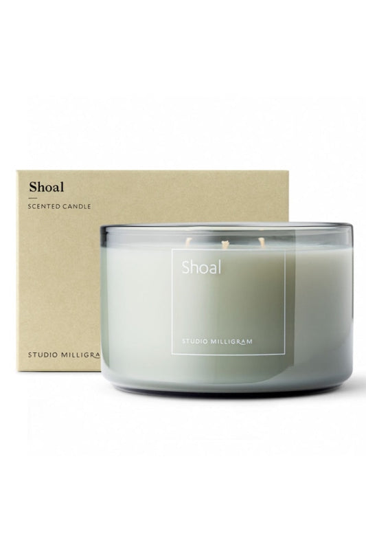 Studio Milligram - Scented 3-Wick Candle Shoal 600G
