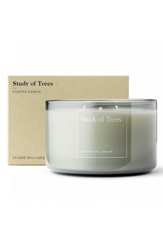 Studio Milligram - Scented 3-Wick Candle Study Of Trees 600G