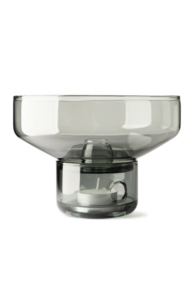 MILLIGRAM - SENSORY - GLASS OIL BURNER - SMOKE COLOUR