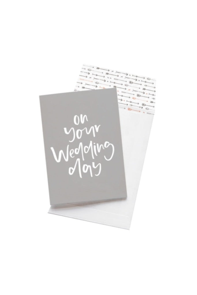 EMMA KATE CO. - ON YOUR WEDDING DAY - GREETING CARD