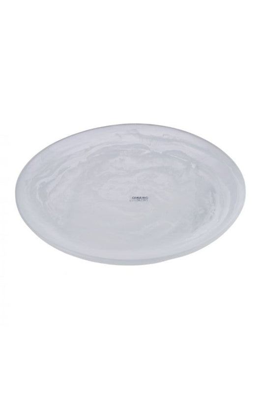 Grand Designs - Aerial Serving Platter White
