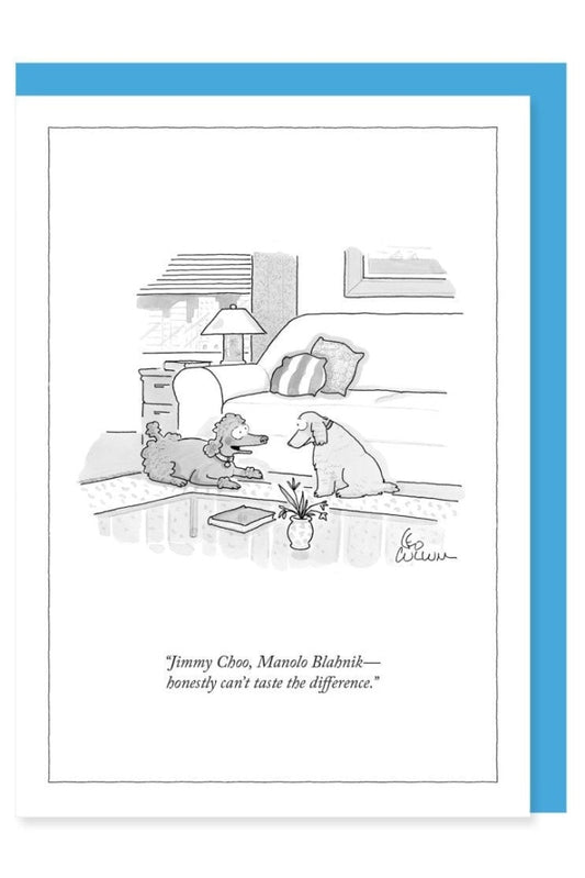 New Yorker - Greeting Card - Jimmy Choo