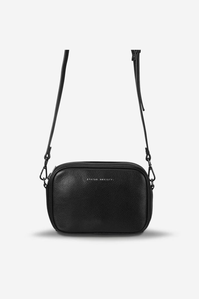 STATUS ANXIETY - PLUNDER BAG - BLACK - Tempted Kensington