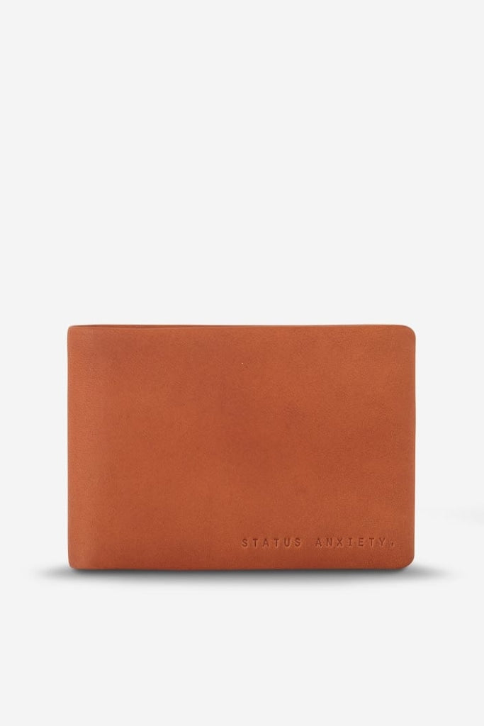 STATUS ANXIETY - JONAH WALLET - CAMEL