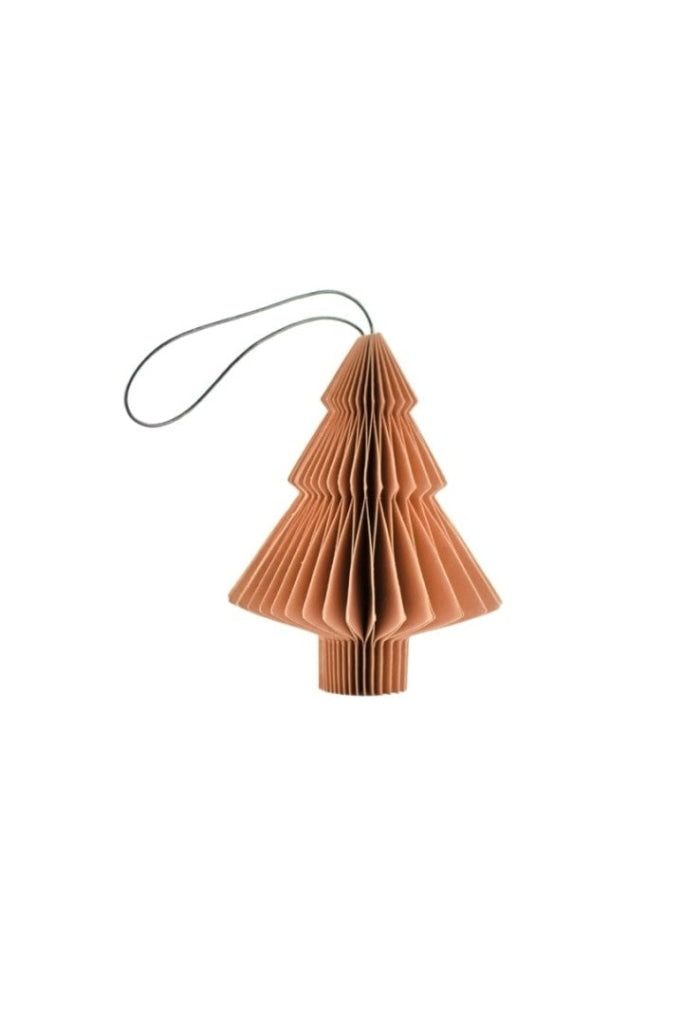 NORDIC ROOMS - CHRISTMAS ORNAMENT - PAPER TREE - CLAY