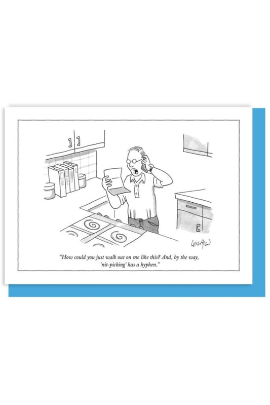 New Yorker - Greeting Card Nit-Picking